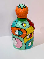 Bouteille de parfum JICKY by GUERLAIN – Pièce unique peinte à la main