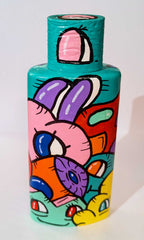 Bouteille de parfum FANTAISIE – Pièce unique peinte à la main