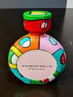 Bouteille de parfum MADEMOISELLE by ROCHAS – Pièce unique peinte à la main
