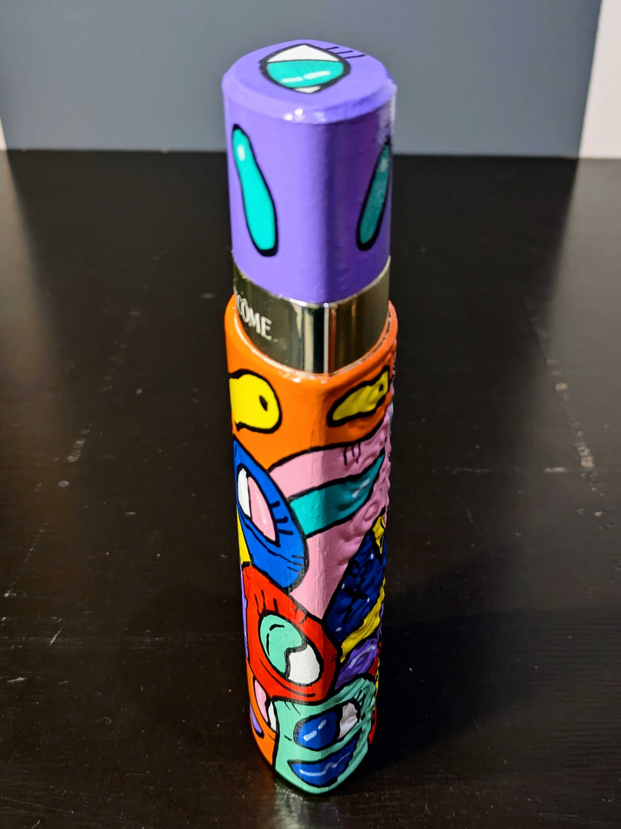 Bouteille de parfum Ô de Lancôme custom – Pièce unique peinte à la main