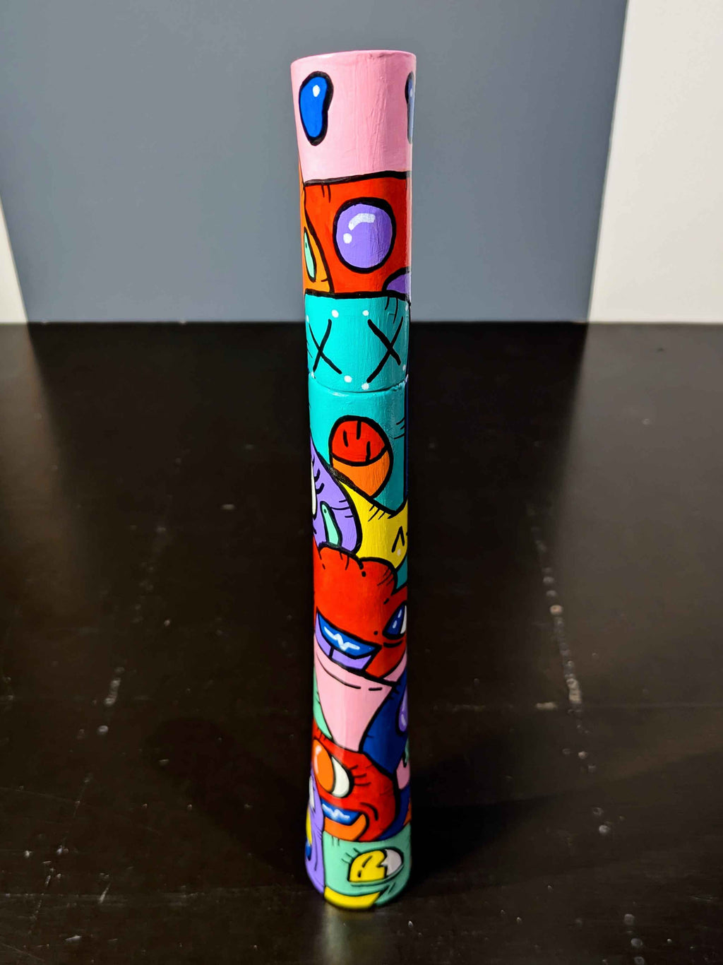 Bouteille de parfum FLOWER by KENZO custom – Pièce unique peinte à la main