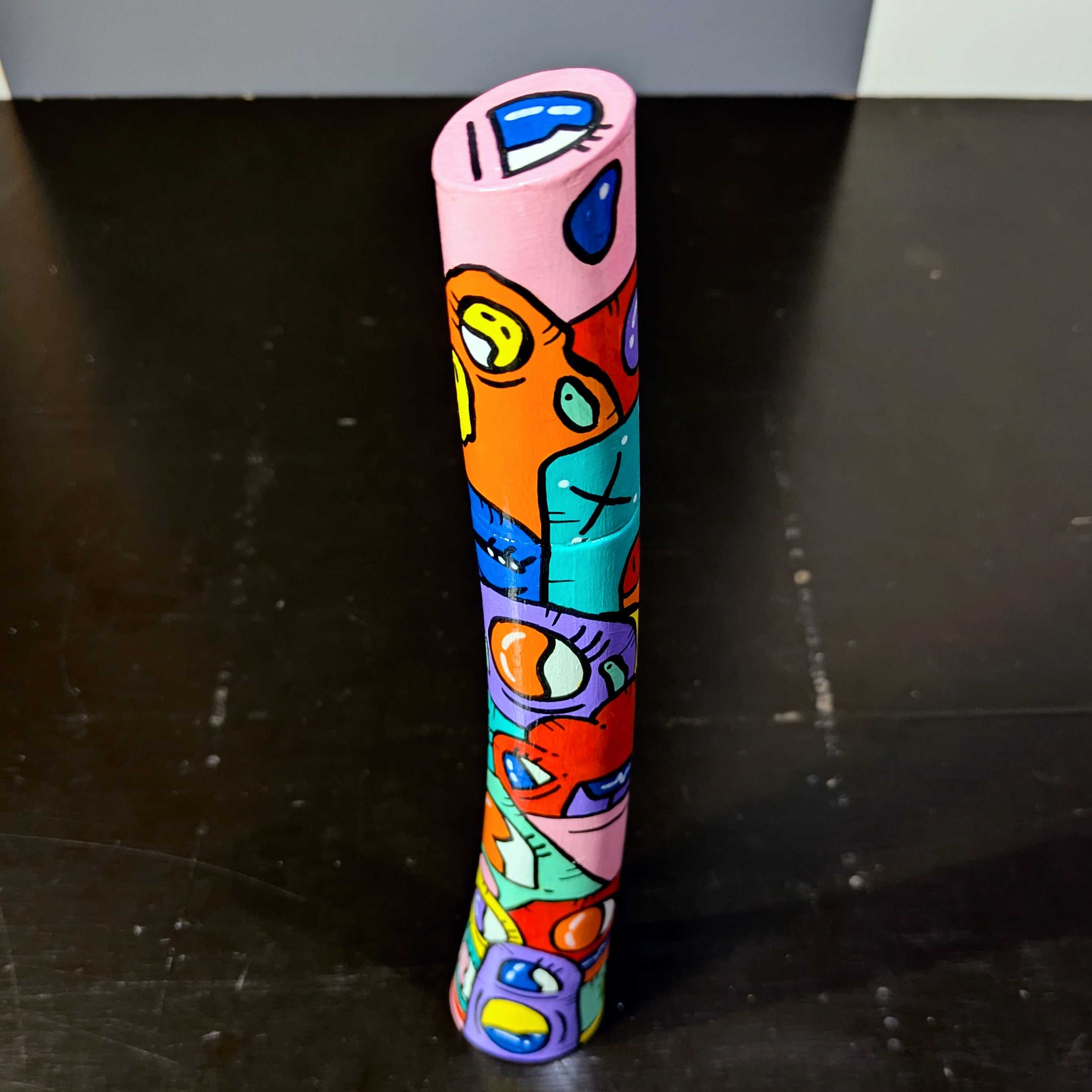 Bouteille de parfum FLOWER by KENZO custom – Pièce unique peinte à la main