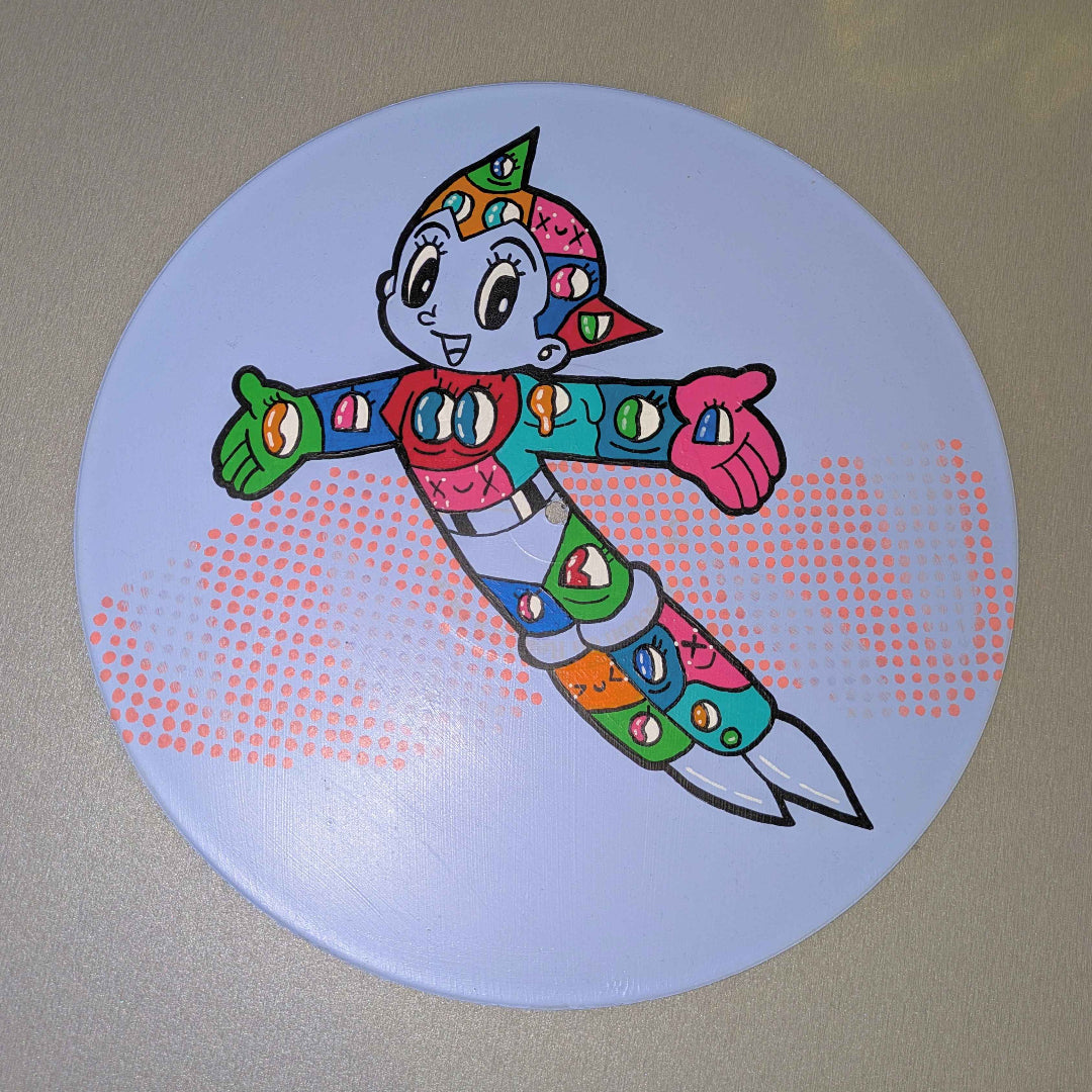 Vinyle AstroBoy – Série limitée peinte à la main