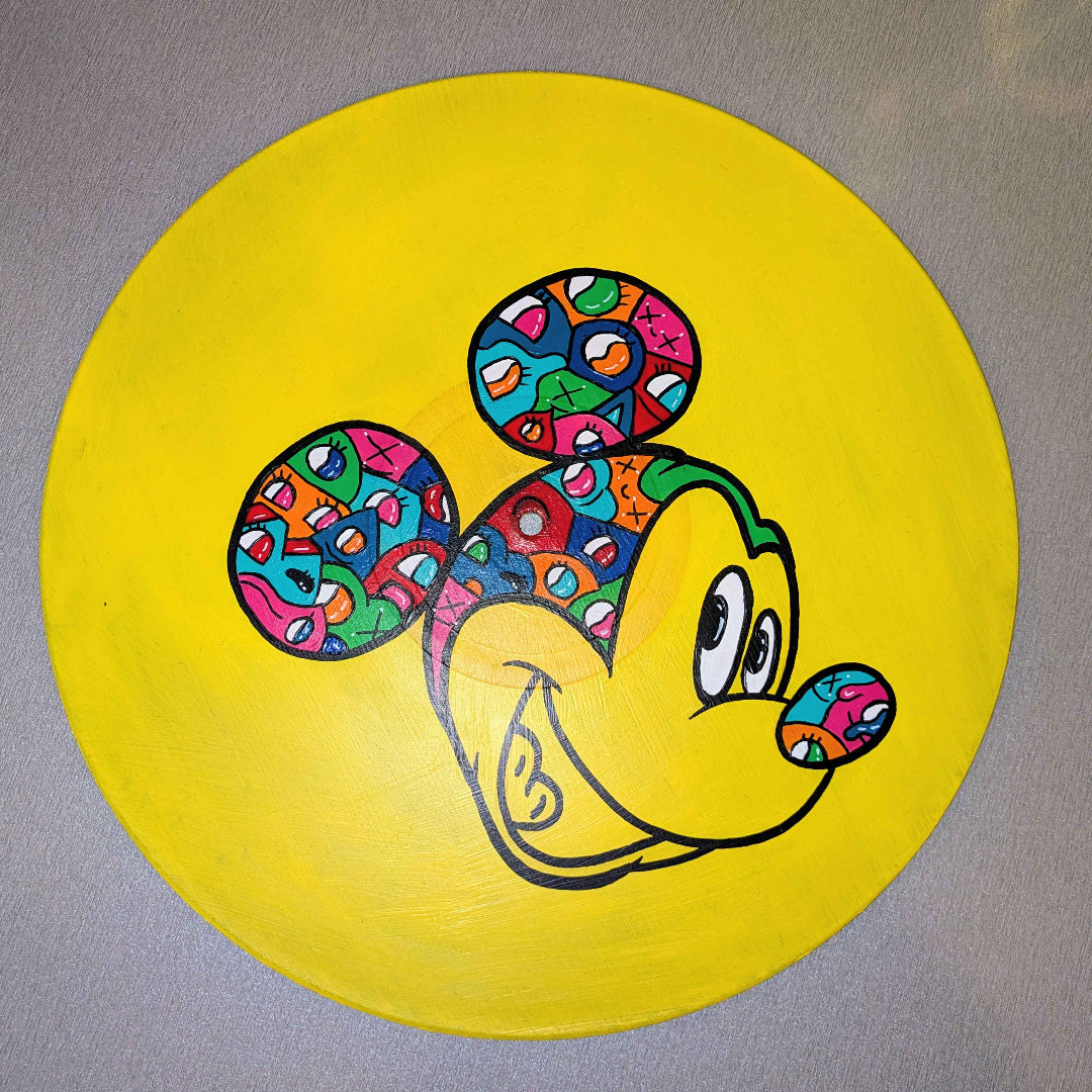 Vinyle Mickey Mouse – Série limitée peinte à la main