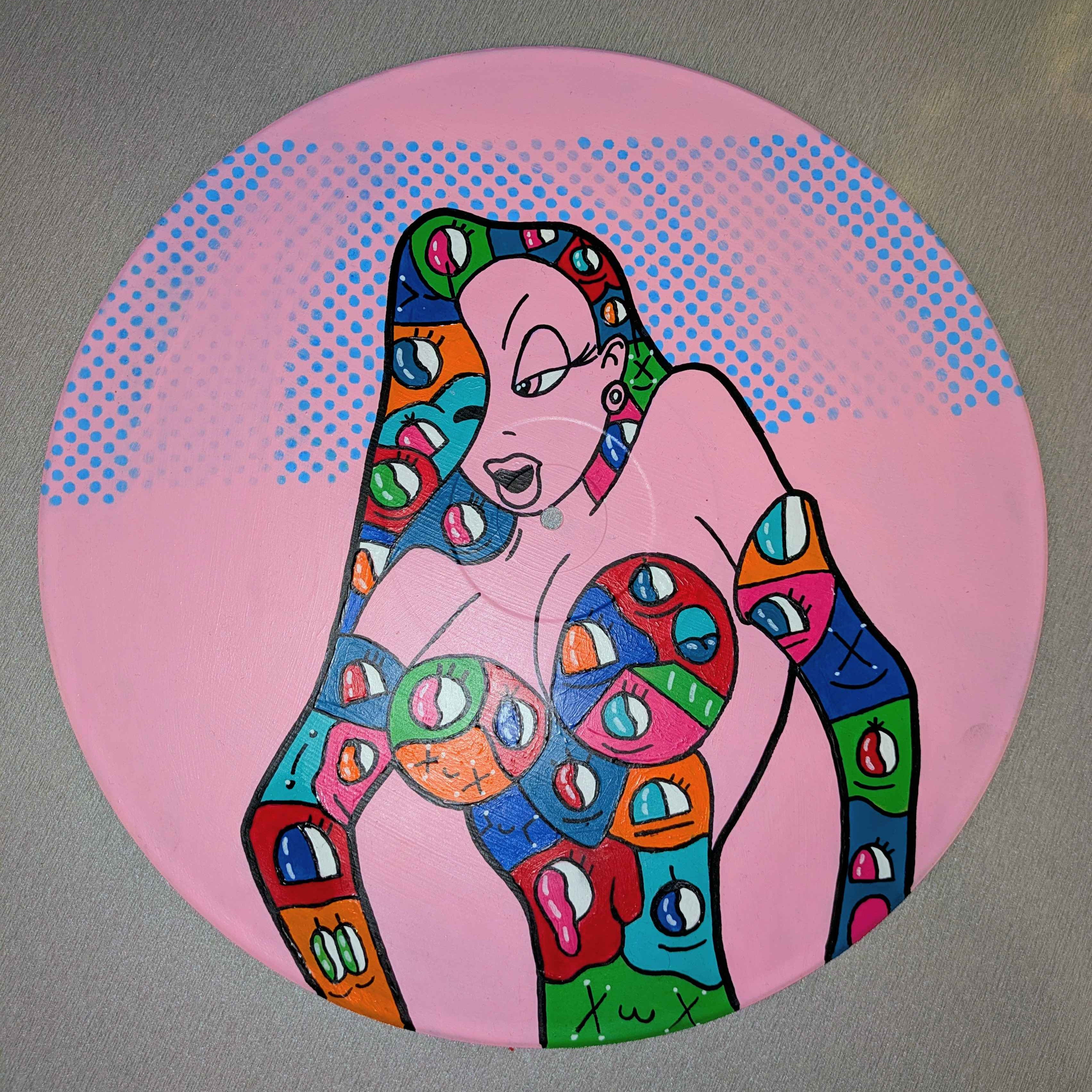 Vinyle Jessica Rabbit – Série limitée peinte à la main (VENDU)