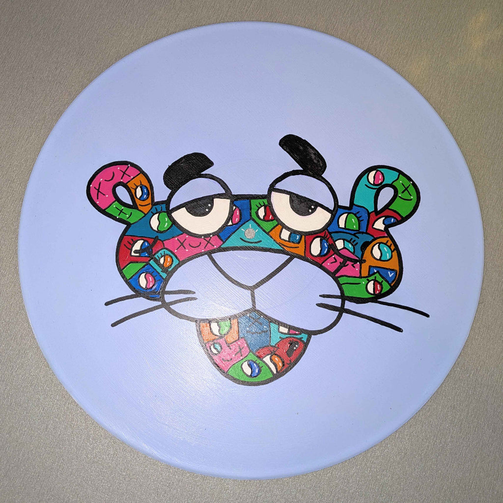 Vinyle Panthère Rose – Série limitée peinte à la main