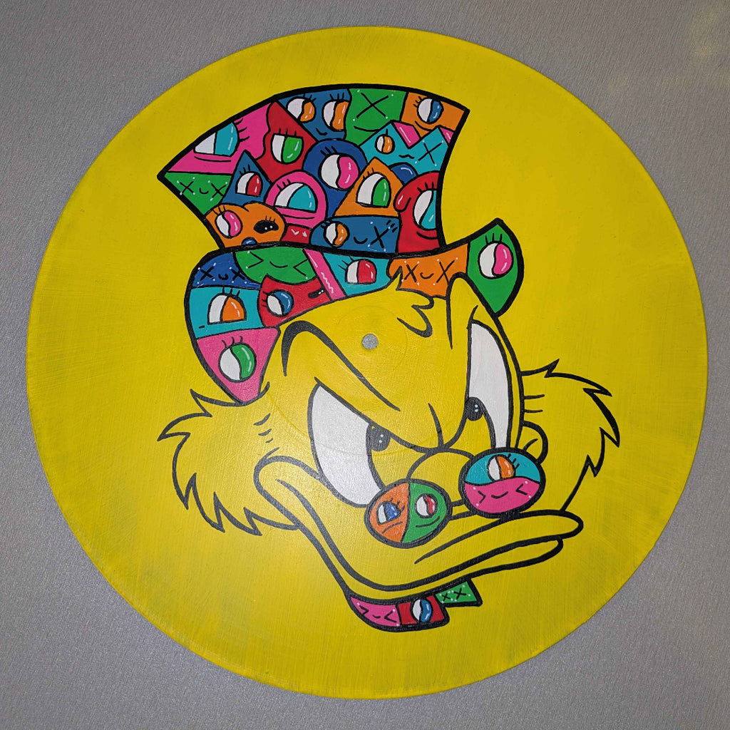 Vinyle Picsou – Série limitée peinte à la main