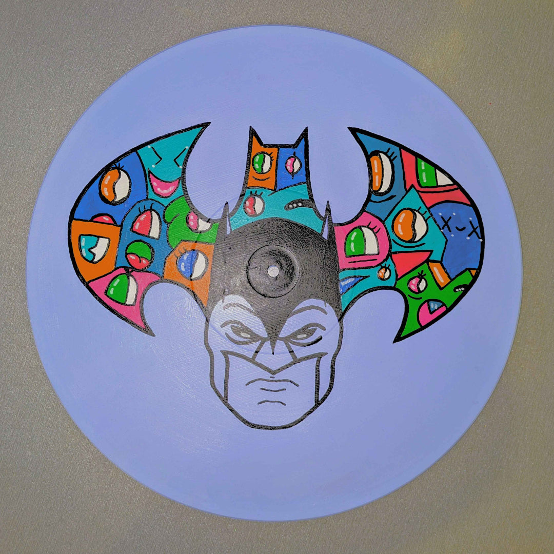 Vinyle Batman – Série limitée peinte à la main