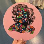 Vinyle Marilyn Monroe – Série limitée peinte à la main