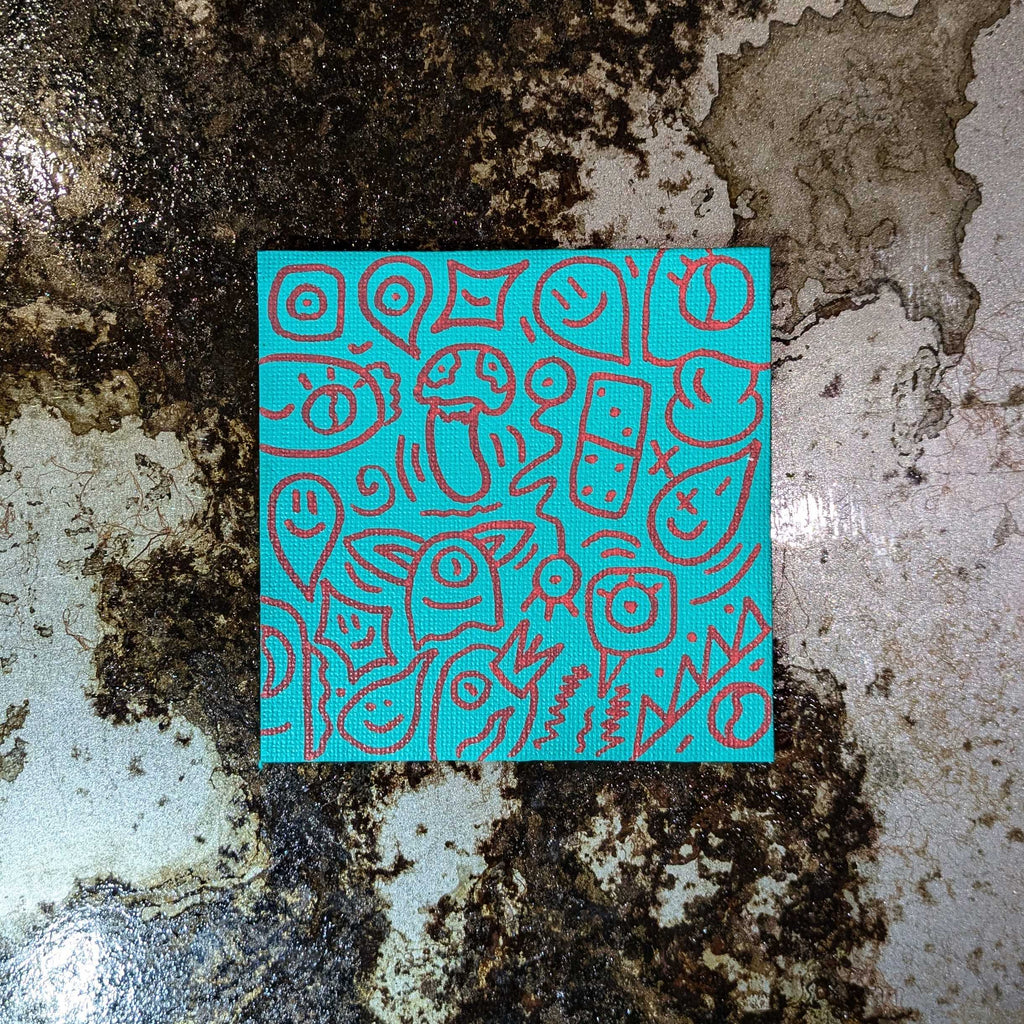 Magnet custom – Pièce unique peinte à la main