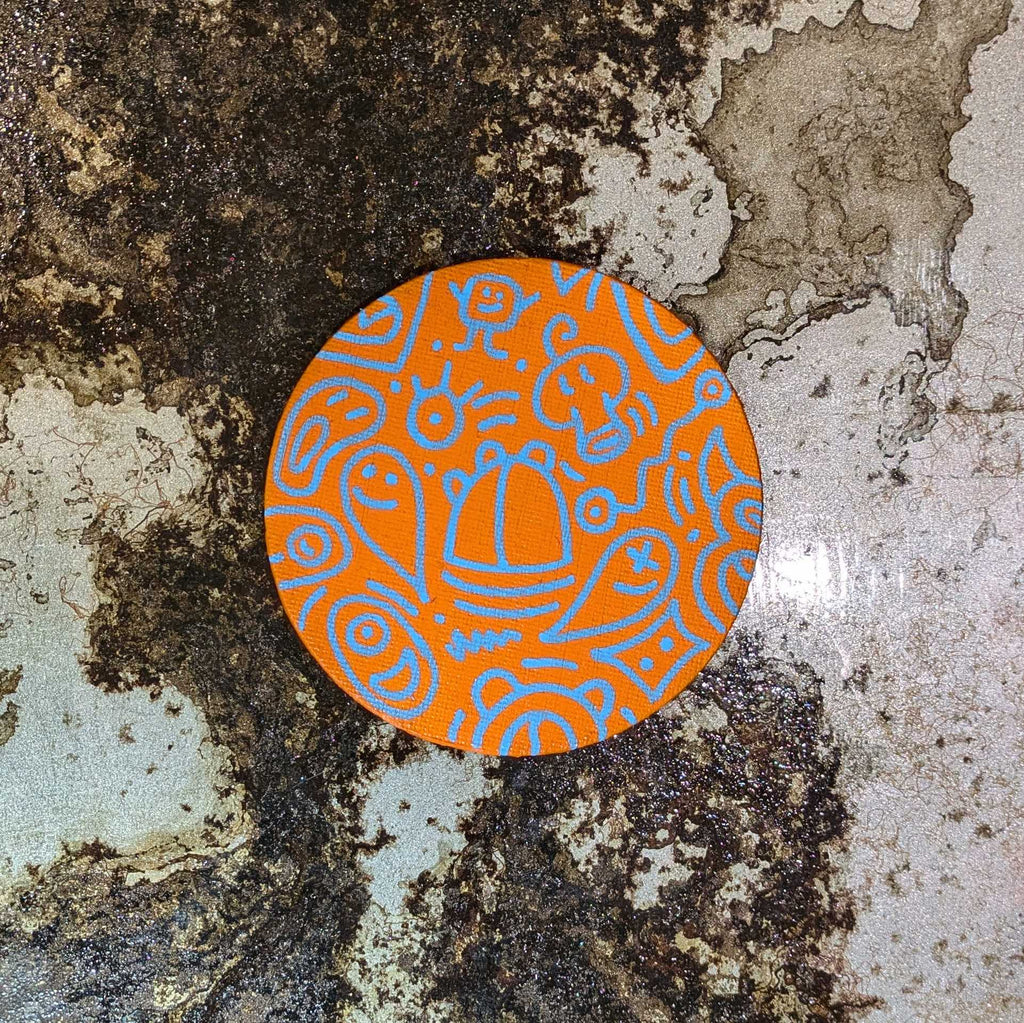 Magnet custom – Pièce unique peinte à la main